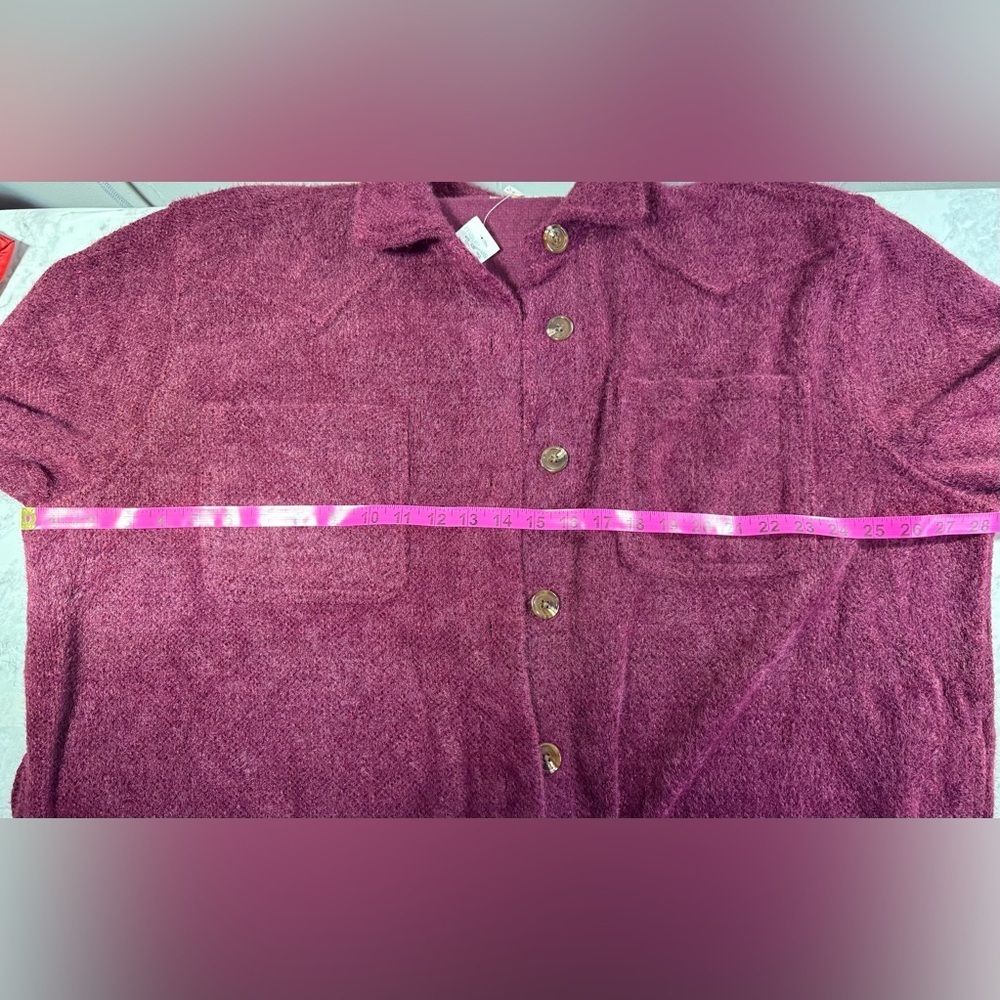 Maurice’s Textured Shacket NWT sz 2X - Picture 4 of 8